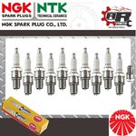 10x NEW GENUINE NGK Replacement SPARK PLUGS B8ES Stock No. 2411 Trade Price