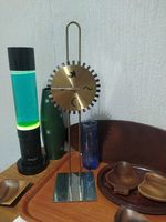 Ehlen Johansson Ikea Clock Very Rare Brass MCM Vintage IKEA 90s