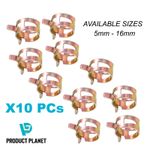 Fuel Line Hose Spring Clips 5-16mm Mini Pipe Tube Air Water Hose Clamps Pack UK