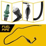 For VAUXHALL VIVARO A Mk1 2001-14 - FUEL PRIMER HOSE ASSEMBLY & PUMP - 93857417