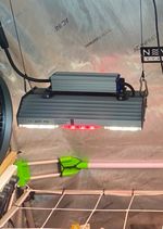 Telos 6 Pro 185W LED Grow Light Panel Aluminium Silver/Black