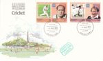 Cricket Close Bairstow Nukulaelae-Tuvalu FDC 1984 (133256)