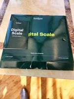 Juniper Digital Bathroom Scale White Square Tempered Glass LED Display