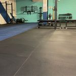 Rubber Gym Floor Tiles | Heavy Duty Crumb Gym Mats | Non-Slip | 1M x 1M x 15mm
