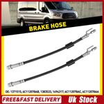2PCS Front Brake Hose Pair Right&Left For Ford Transit Mk7 2006-2014 1694317 UK