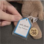 Jelly cat Tag Protector  Pack of  50  Best Value
