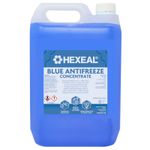 Hexeal Blue Antifreeze 5L - High Concentrate, Long-Life Coolant, -37 ºC