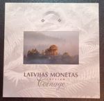 Set of Latvia coins 2003, with an ant ! BU condition