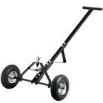 Metal Caravan Trailer Dolly Mover - H-Duty Black - For Boat - Jet Ski - Utility