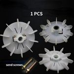 Impeller motor cooling fan High temperature Plastic Motor Fan motor accessories 