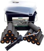 ROTA Premier Superfine Concave 4" Foam Mini Roller Scuttle Set