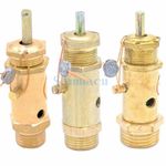 1/4" 3/8" 1/2" 3/4" BSP Male Brass Safety Relief Pressure Valve Pop Off Valve
