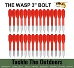 Pistol Crossbow Bolts 3" Venom Krait King Cobra Copperhead Bows Pack Of 30 New