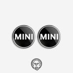 MINI Cooper S JCW Bonnet & Boot Gel Badge Kit – Gen 2 R55 R56 R57 White Black