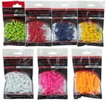 Brand Fusion Graduated Castle Golf Tees Plastic Stepped Tees Multi Buy Deal