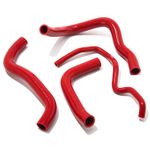 Red Silicone Radiator Hose Kit For Suzuki GSXR600 GSXR750 2006-2011 GSXR600/750