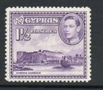 Cyprus 1938-51 1½pi Violet SG 155a Mint. (R5235)