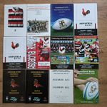 English Club Rugby Union Programmes 'A' 1974 - 2012
