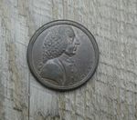 1773 Lord Chatham (William Pitt the Elder) Medal Token Coin Very Nice Example