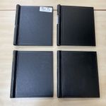Usable Stanley Gibbons stamp albums x 4. No stamps, with new leaves. BG68