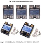 DC to AC Single Phase Solid State Relay Qith Plastic Cover 10A 20A - 120A 150A