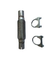 Exhaust Flexi Pipe Fits VW Polo 1.0 1.2 1.4 Exhaust Flexible Repair Tube Joiner