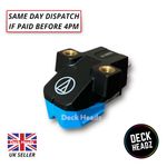 Audio Technica AT-VM95C Cartridge & Stylus With Headshell Screws  *FREE P&P*
