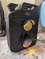 Petrol Fuel Can Traffic Light Man Cave Garage Workshop