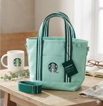 NEW Limited Edition 2026 Starbucks Road Collection Canvas Tote Bag