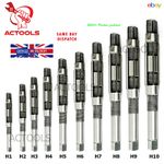 New Adjustable Hand Reamer 10 Pcs Set H1 to H10 Capacity 3/8" to 15/16'' UK