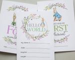 Peter Rabbit Milestone Cards • Baby Memory Cards •  Baby Gift • 1st Year