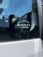 Ghost II Alarmed Window Security x 2 Vinyl Sticker Deterrent car van Camper NEW