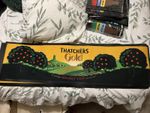 Brand New Extra Longs Thatchers Gold Bar Runner Home Bar Man Cave Beer Mat 88cm
