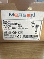 3x Mersen NH1 Fuse Links | 4A 500V gL-gG | NH100GG50V4 | New In Box