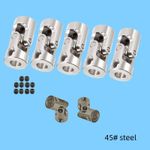 Universal Flexible Shaft Coupling Coupler Motor U Joint Connector Metal RC Boat