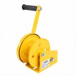 Aim Tools Hand Winch 1800LB Manual Ratchet Brake Pulling Lifting Trailer Winch