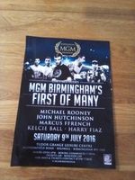 Boxing Handbill