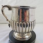 Superb Heavy 1 pint  Georgian William IV  Silver Pint Tankard London 1823 356gms