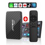 OTTOCAST Play2VideoPro AI Wireless CarPlay/Android A Adapter YT+Netflix