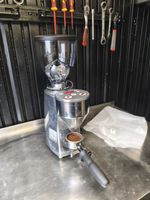 Mazzer Mini On Demand Electronic  Coffee Grinder  NEW BLADES and NEW HOPPER 