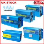 600W 1500W 3500W Pure Sine Wave Power Inverter 12V or 24V to 240V Converter USB