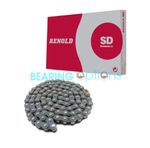 British Standard (RENOLD) Red Simplex Drive Roller Chain Metres + Links
