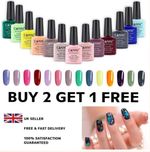 CANNI Long Lastin Gel Polish Soak Off HEMA-Free Gel Nails 7.3ml BUY 2 GET 1 FREE