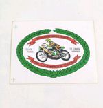Isle of Man TT Motorcycle Sticker. Charlie Williams. Vintage 