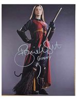 8x10" Harry Potter Ginny Weasley Print Signed by Bonnie Wright