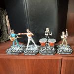 Queen Band Four Member Collectible Figurine Set Rock & Pop Music