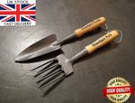 Personalised Unusual Gift Engraved Garden Hand Tools Trowel Fork Grandad Nanny