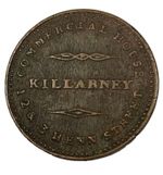 1846 Very Rare Ireland Killarney farthing token McSweeny O’Keefe drapers W6460RR