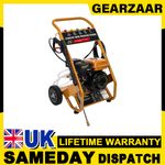 Heavy Duty 3950PSI Petrol Pressure Washer 7HP 5 Nozzles Jet Washer High Power