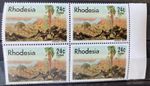 RHODESIA 1977 landscapes FLAW dot over "O" of RHODESIA MNH SG548